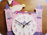 hand decorated clocks